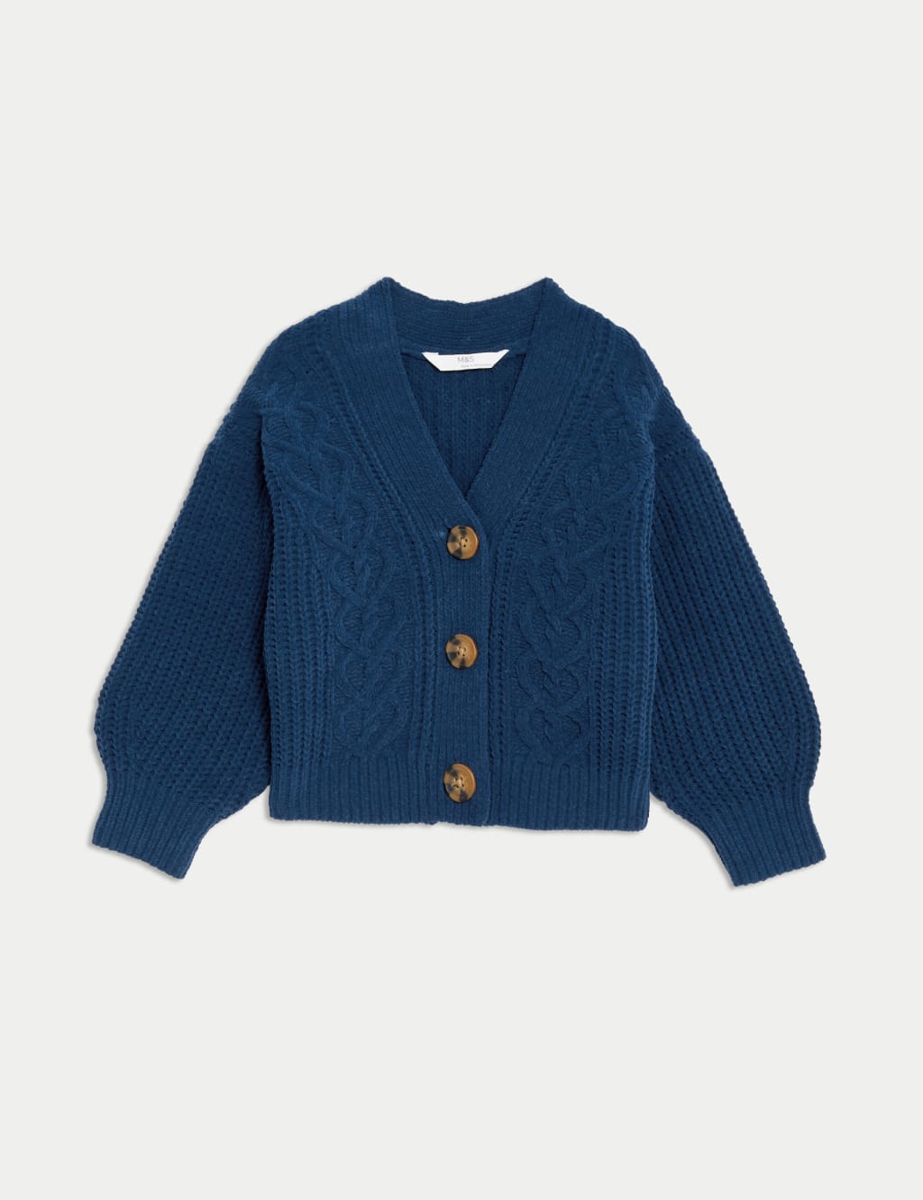 M&s chunky knit cardigan 2025