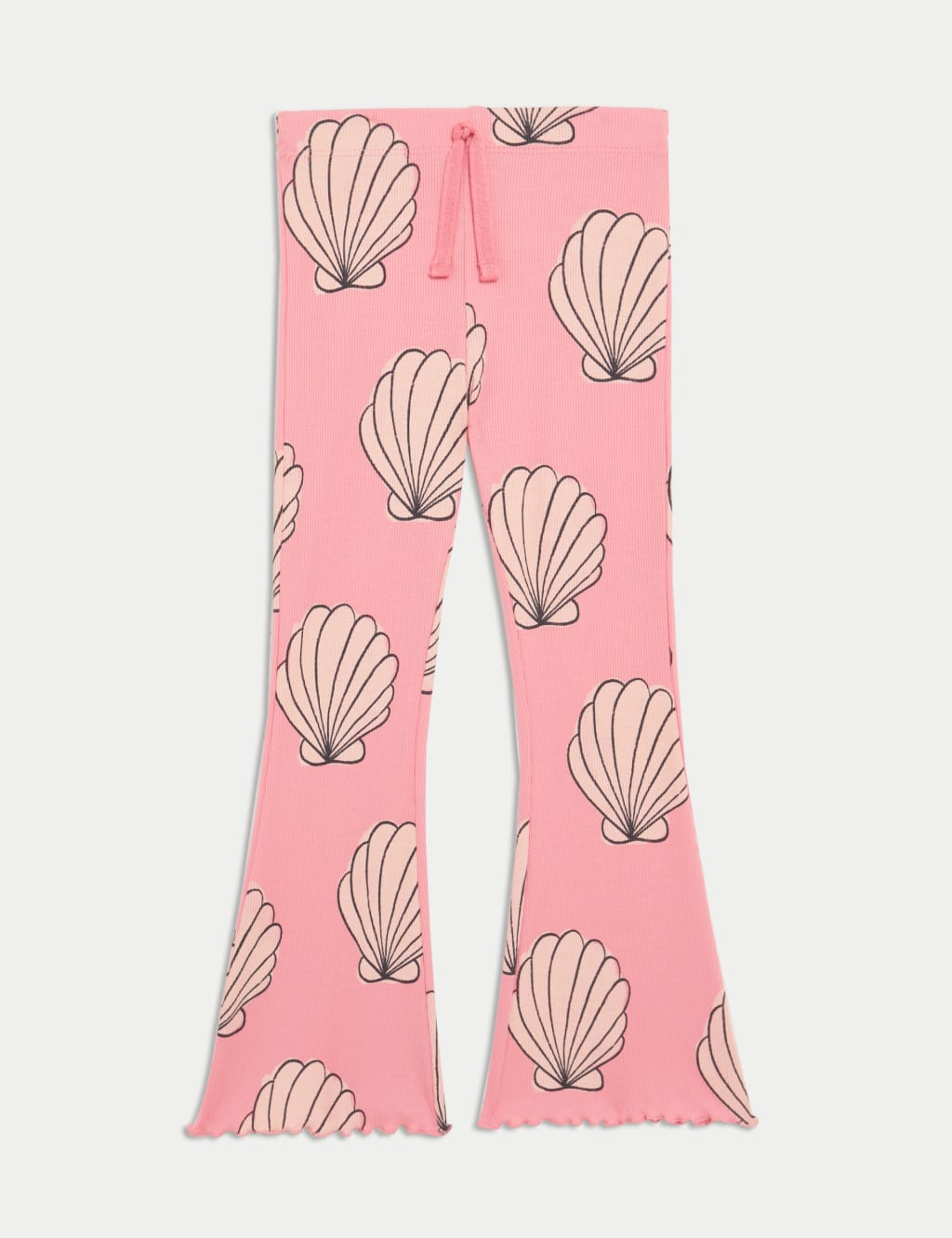 Cotton Rich Shell Print Kick Flare Leggings (2-8 Yrs) 2 of 4