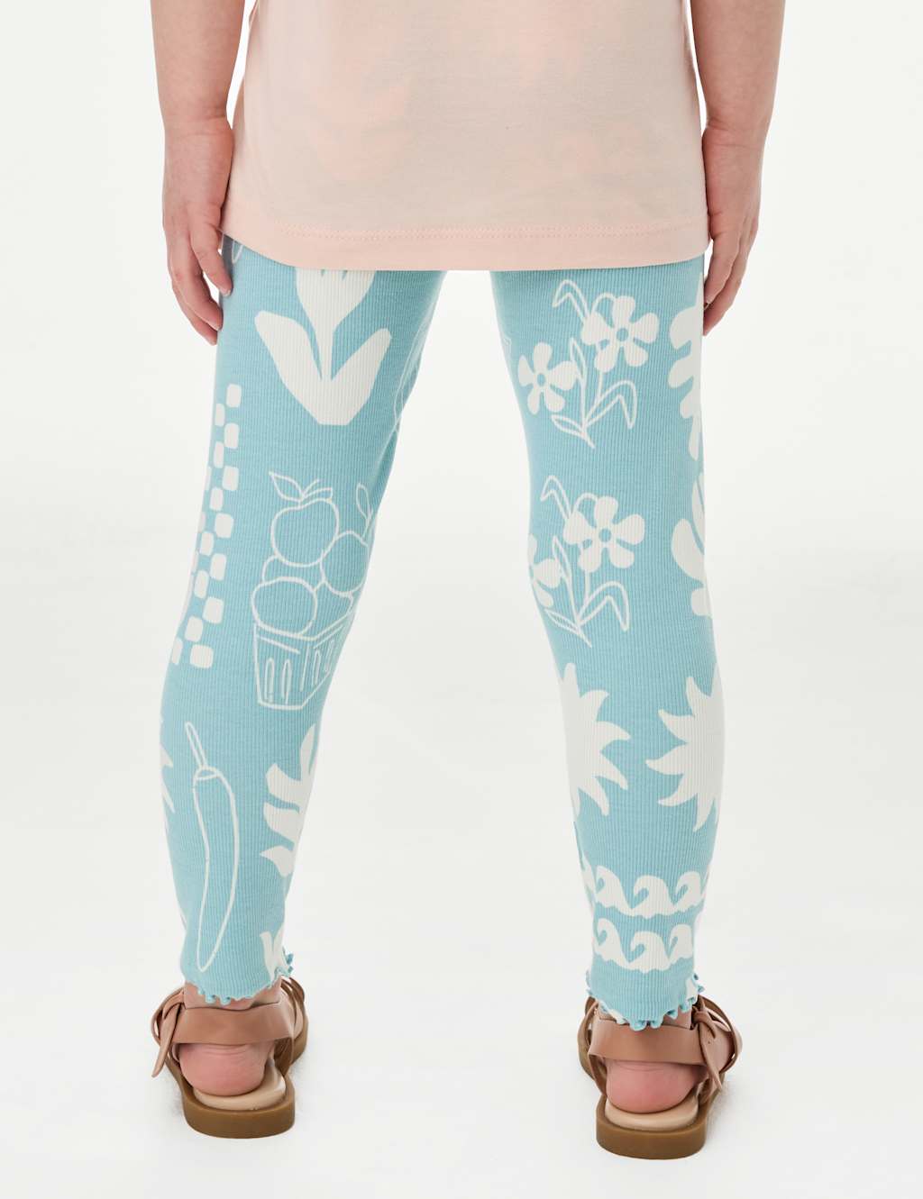Cotton Rich Patterned Leggings (2-8 Yrs) 4 of 4
