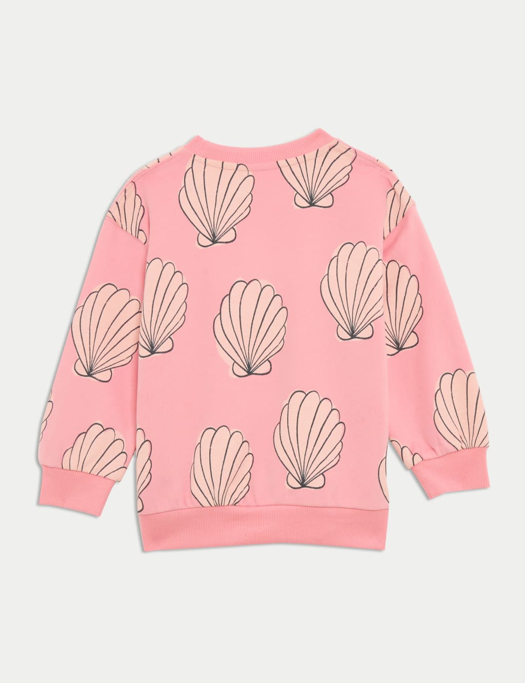 Cotton Rich Shell Print Sweatshirt (2-8 Yrs) 5 of 5