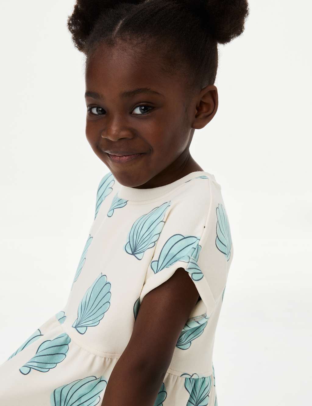 Cotton Rich Printed T-Shirt Dress (2-8 Yrs) 3 of 4