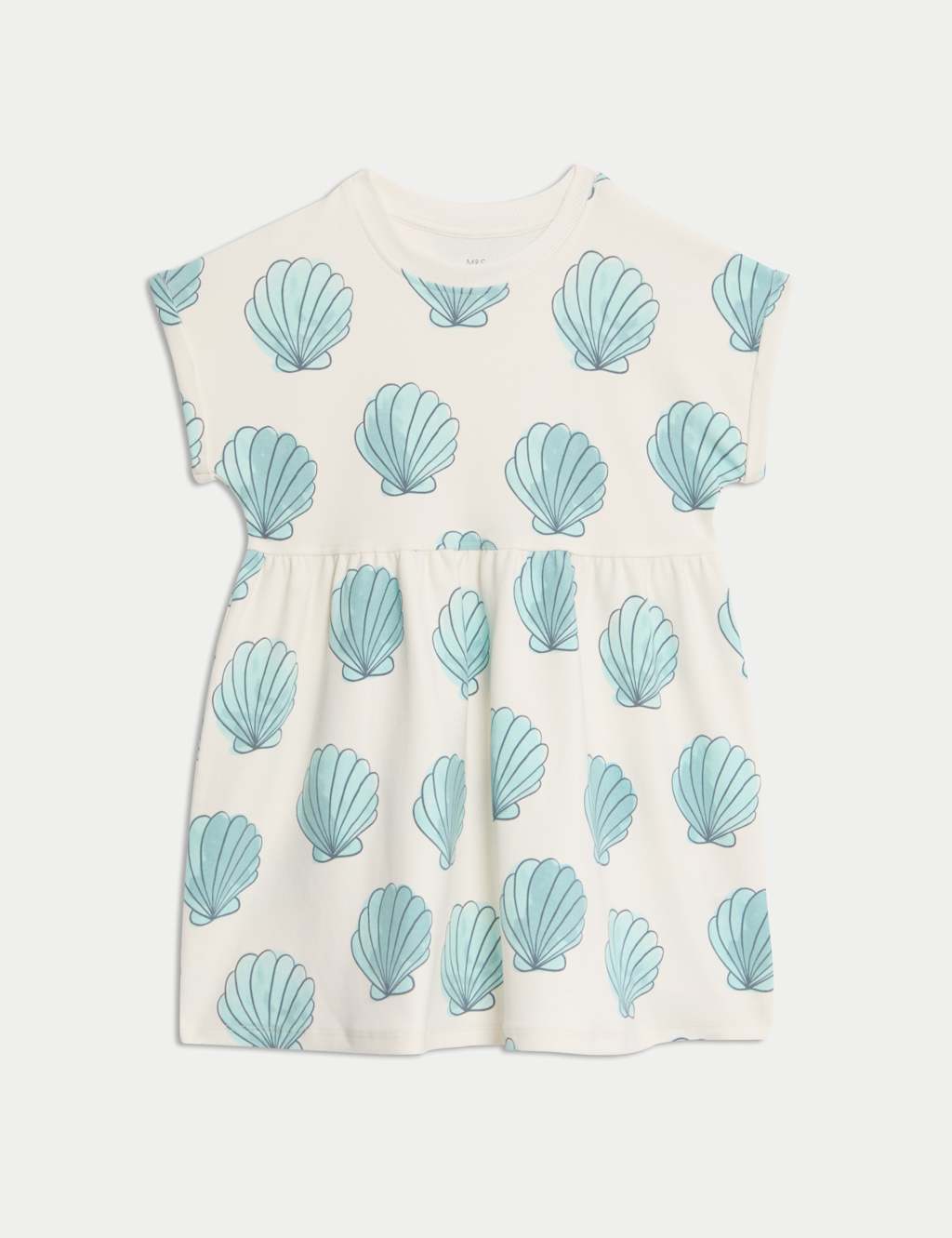 Cotton Rich Printed T-Shirt Dress (2-8 Yrs) 2 of 4