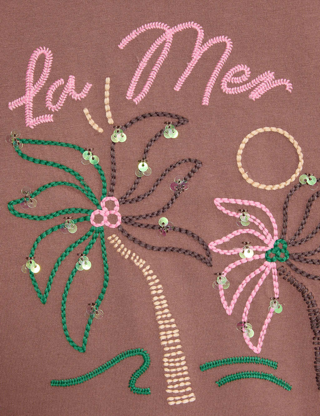 Pure Cotton Embroidered Palm Tree T-Shirt (2-16 Yrs) 8 of 9