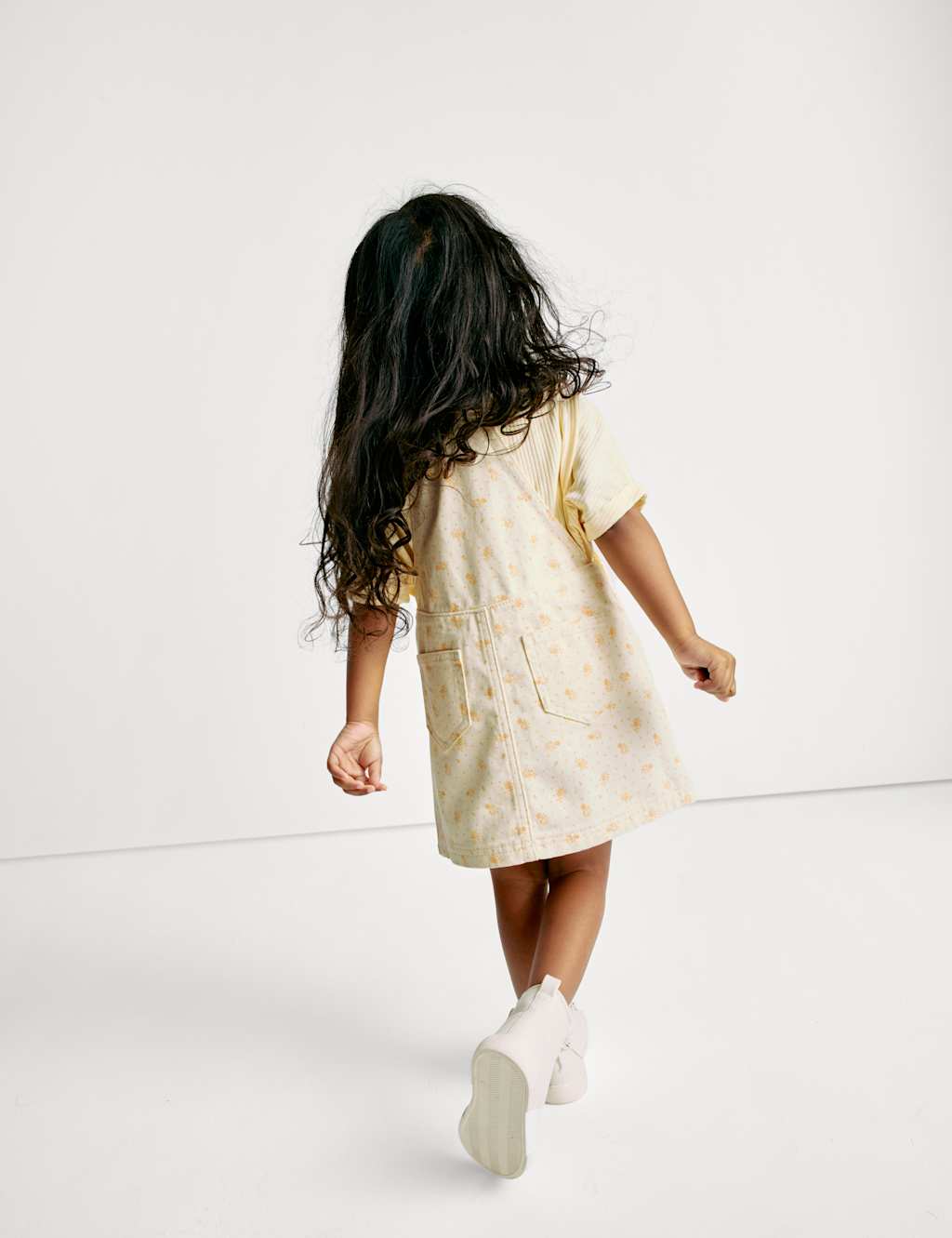 Cotton Rich Floral Dungaree Outfit (2-8 Yrs) 6 of 6