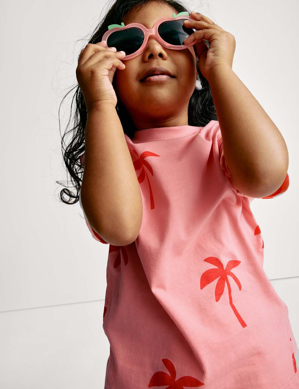 Pure Cotton Palm Tree Print T-Shirt (2-8 Yrs) 4 of 8