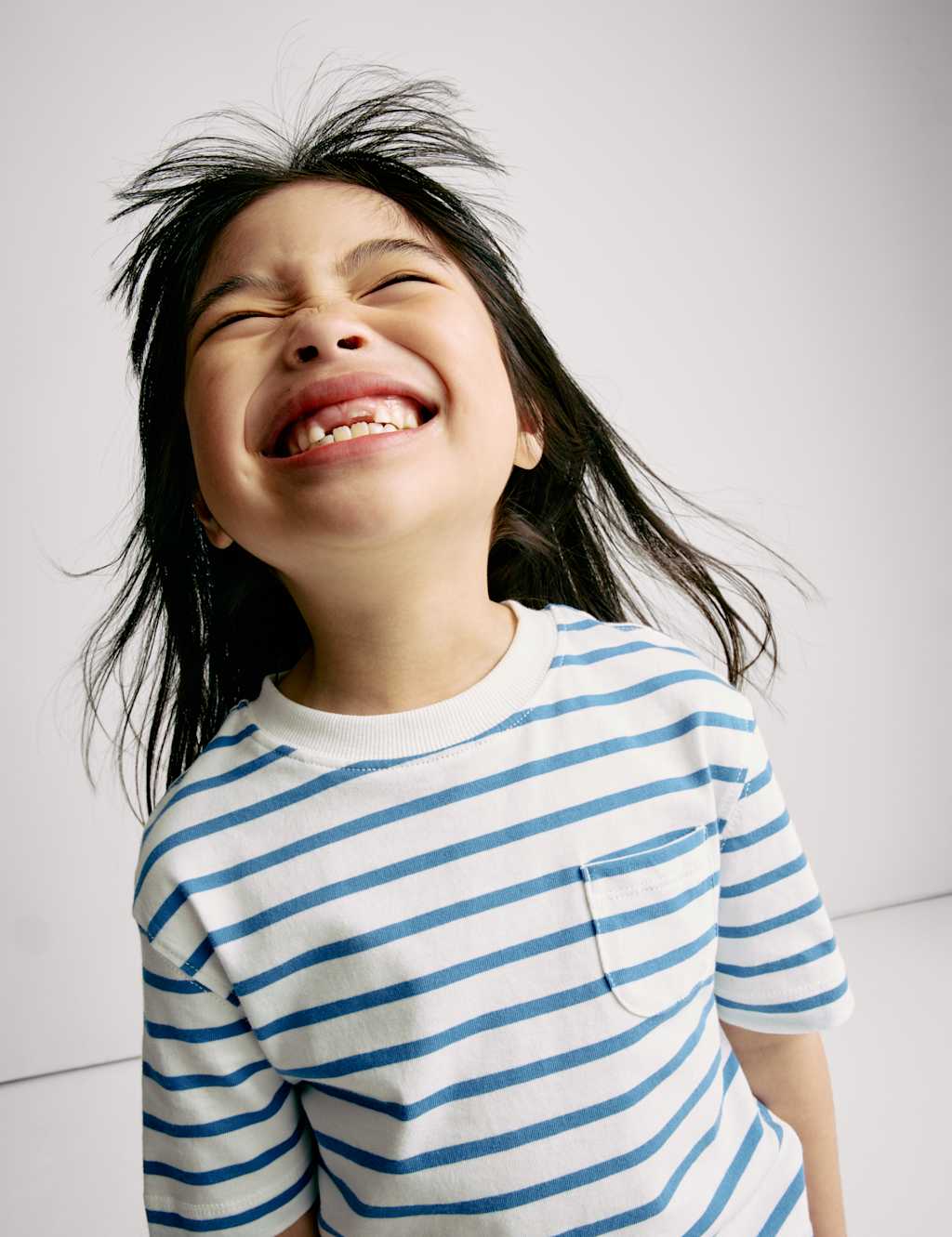 Pure Cotton Striped T-Shirt (2-8 Yrs) 5 of 8