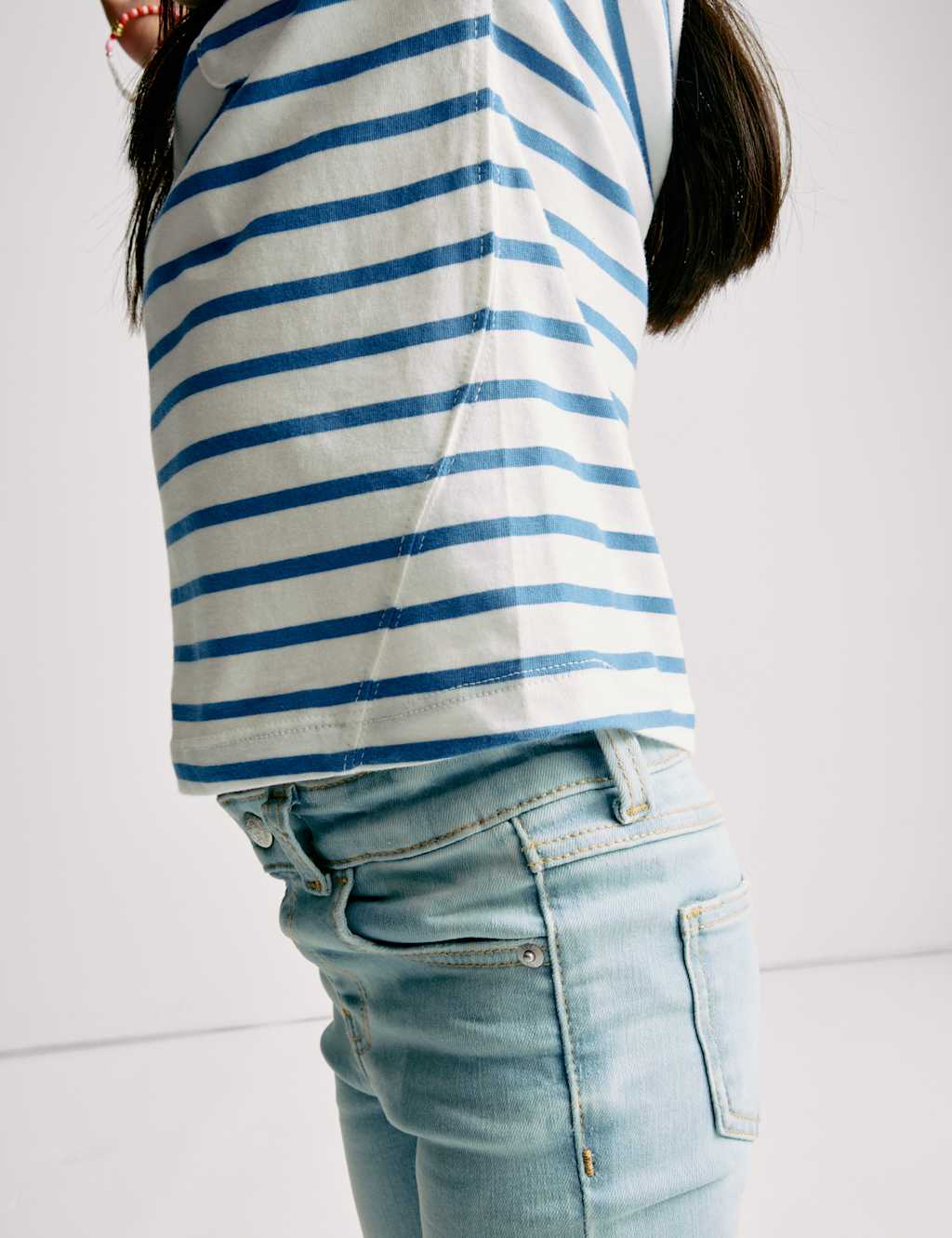 Pure Cotton Striped T-Shirt (2-8 Yrs) 6 of 8