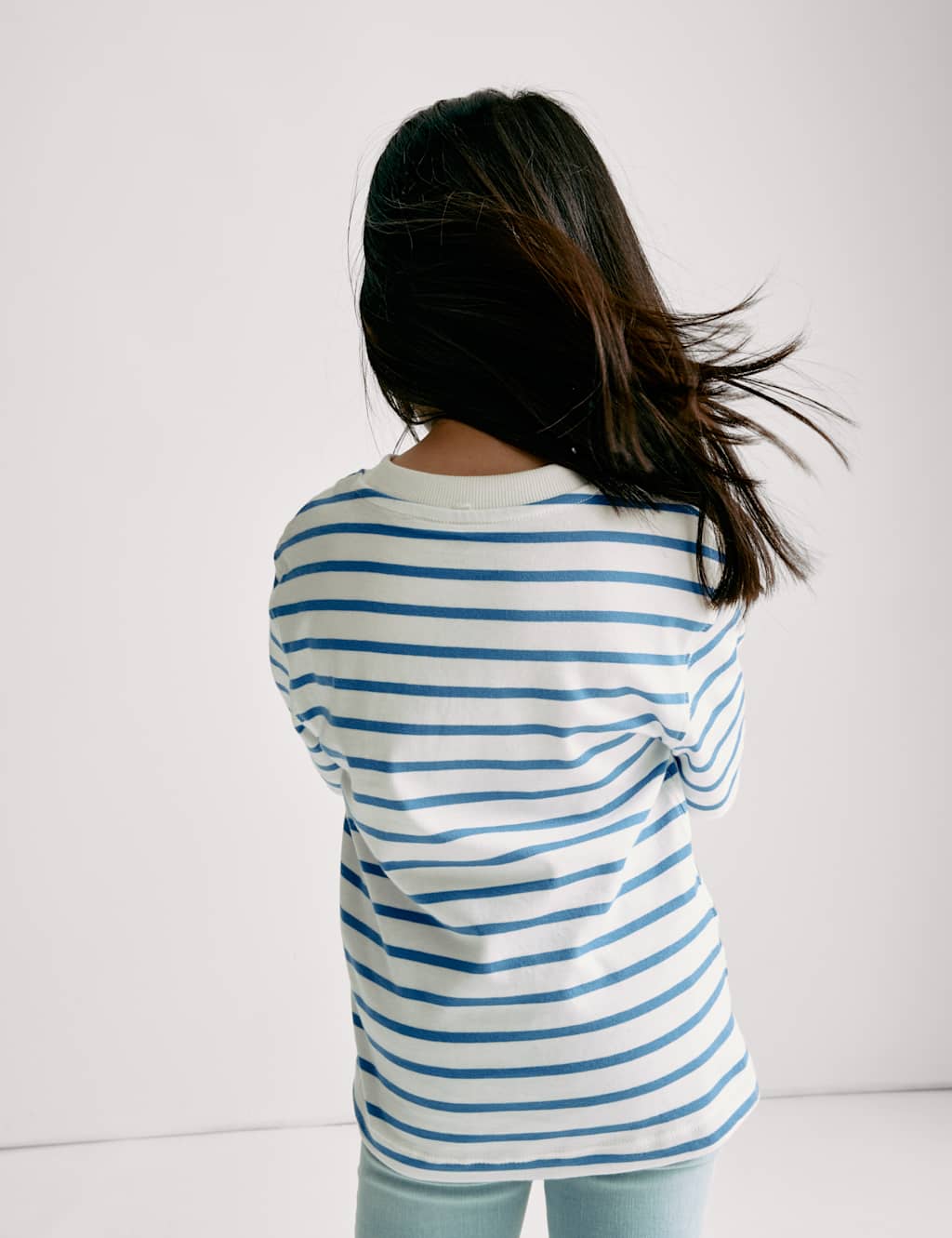 Pure Cotton Striped T-Shirt (2-8 Yrs) 7 of 8