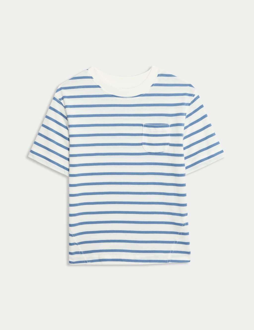 Pure Cotton Striped T-Shirt (2-8 Yrs) 2 of 8