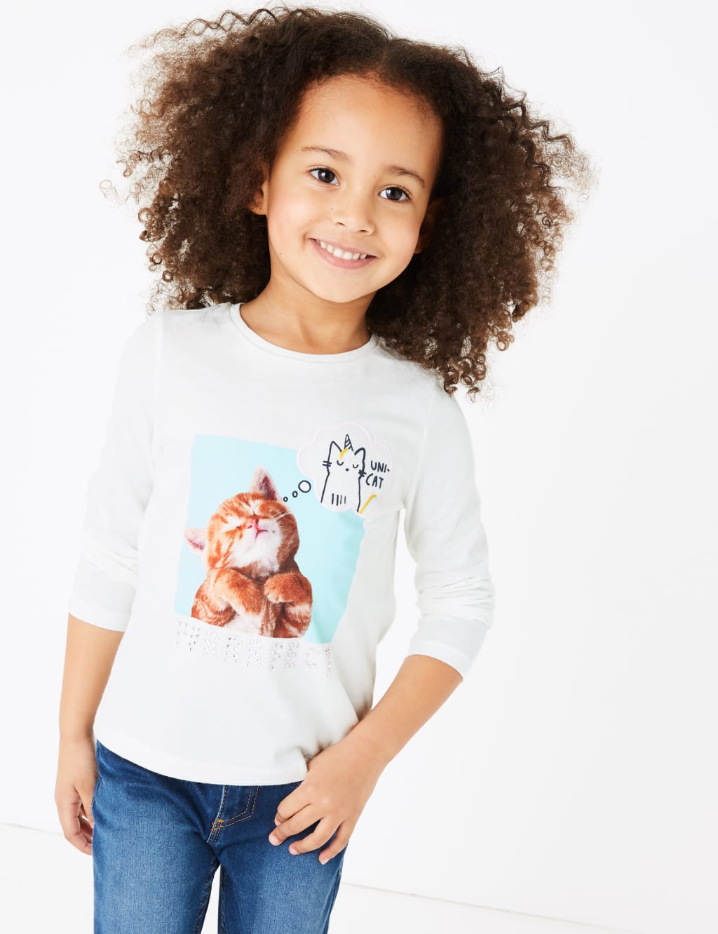 Animal Slogan Top (2-7 Years) 1 of 4