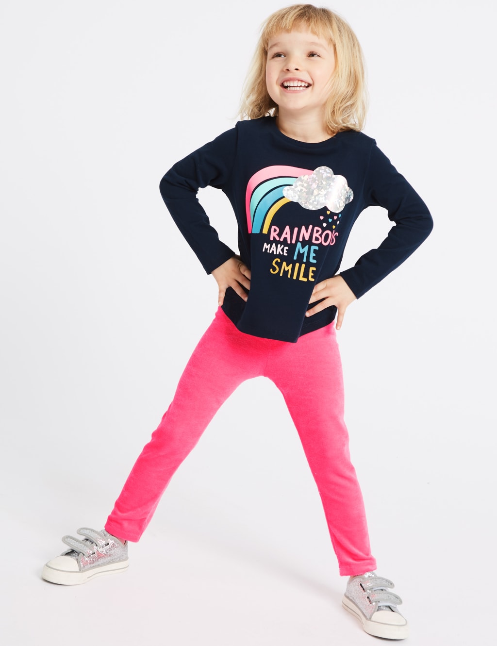 Pure Cotton Rainbow Top (3 Months - 7 Years) 4 of 5