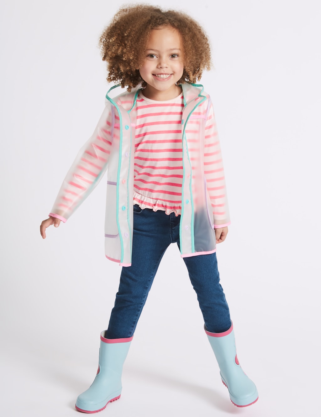 3 Pack Frill Hem Tops (3 Months - 7 Years) 7 of 8