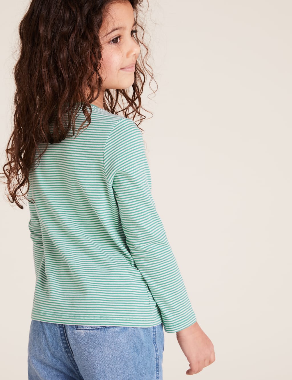 Pure Cotton Cat Print Top (2-7 Yrs) 4 of 4