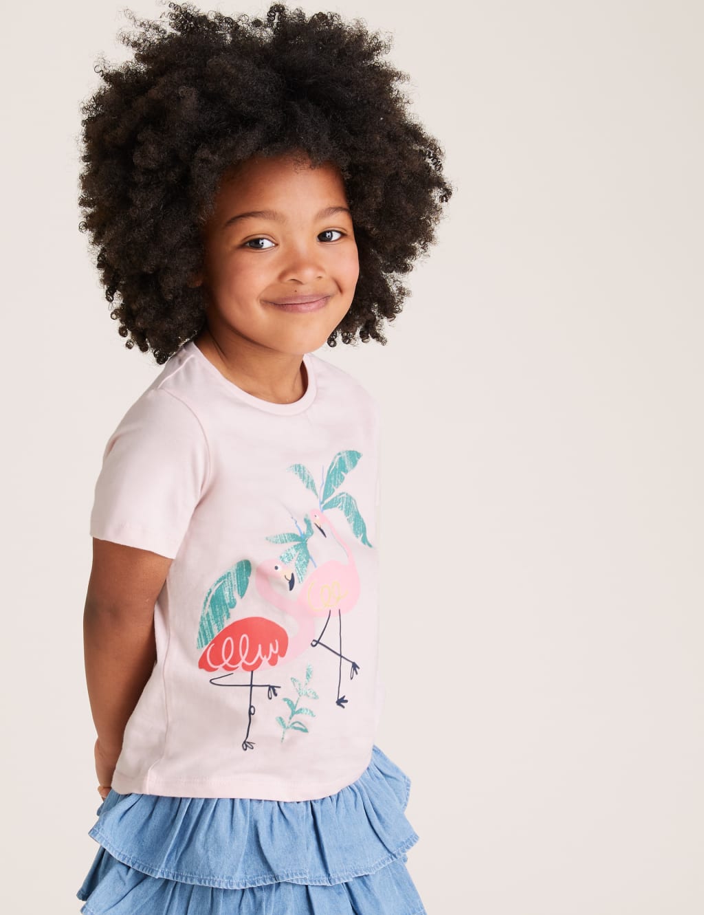 3pk Cotton Animal T-Shirts (2-7 Yrs) 2 of 5