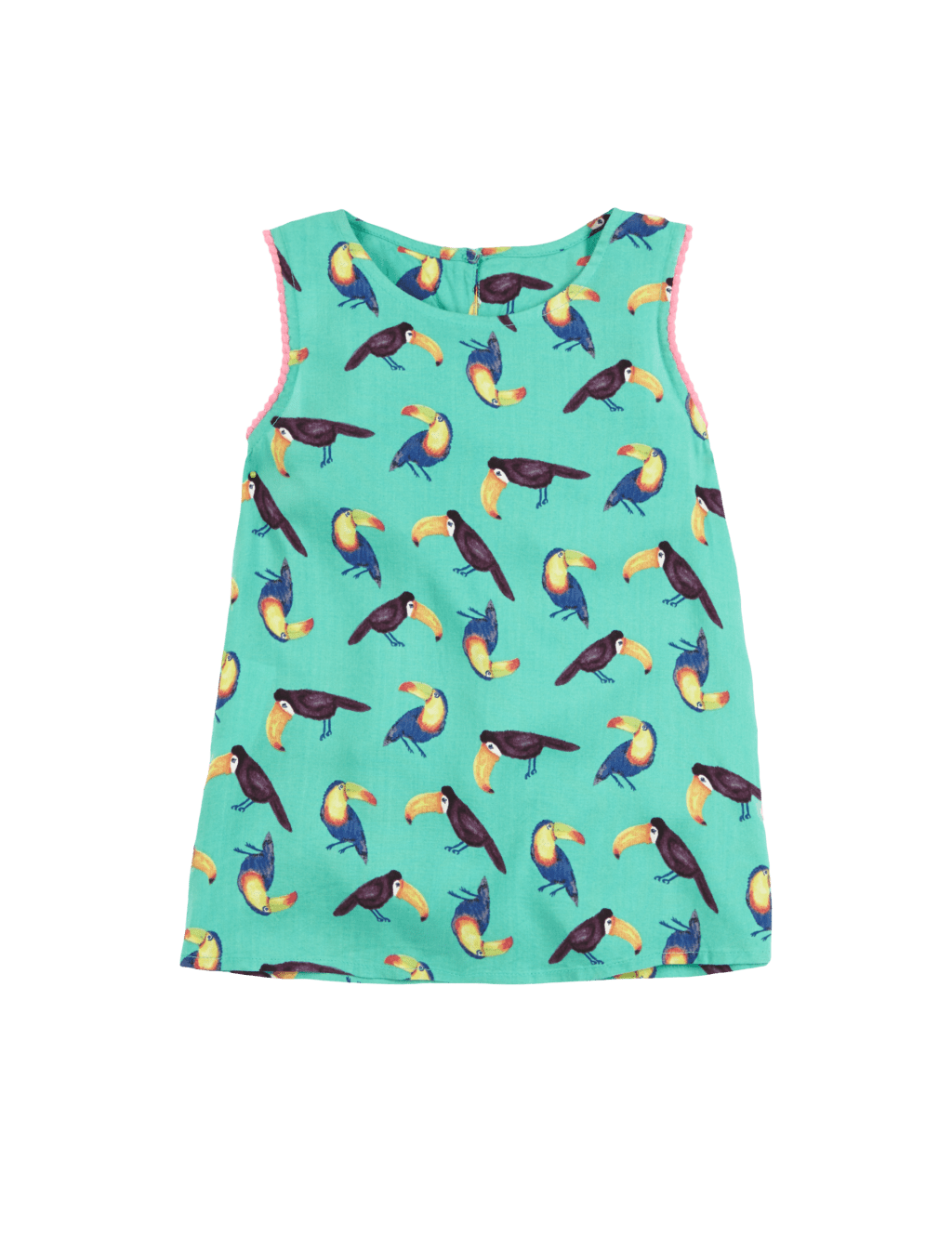 Parrot Print Top (1-7 Years) 2 of 3