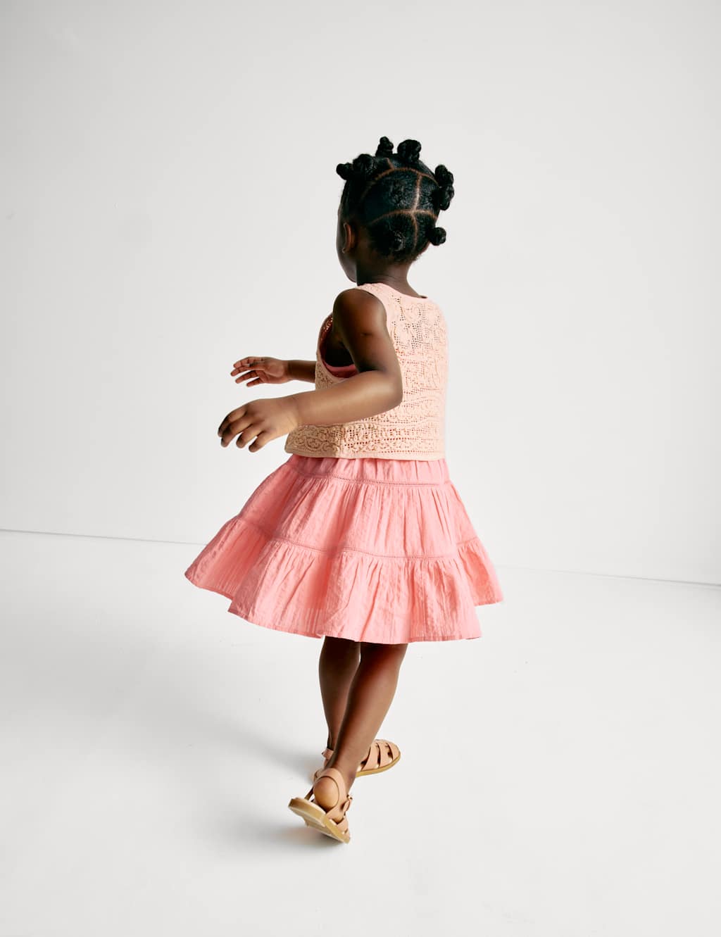 Pure Cotton Woven Dress (2-8 Yrs) 6 of 6