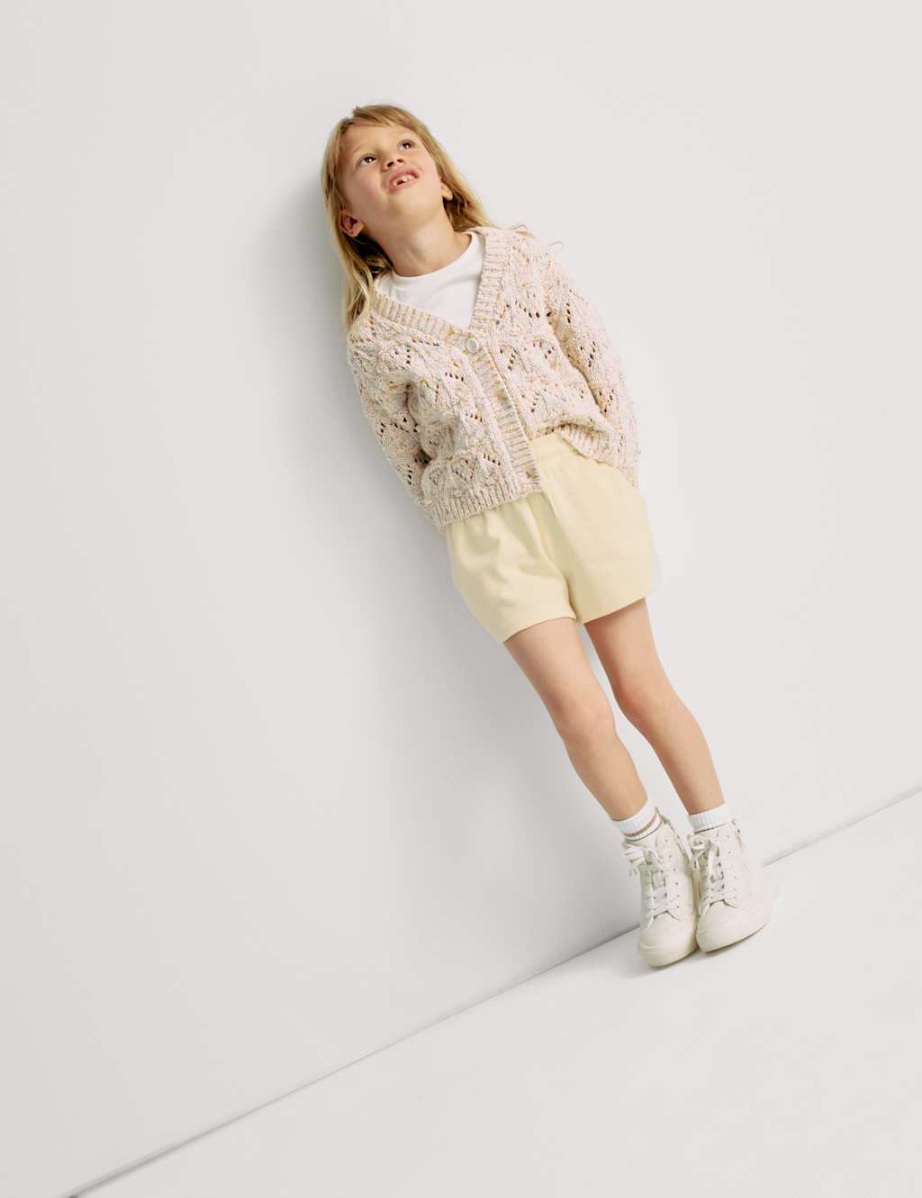 Cotton Rich Waffle Shorts (2-8 Yrs) 5 of 6