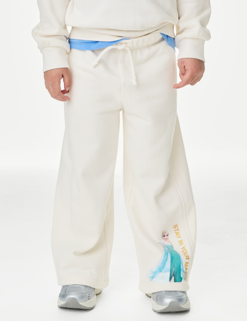 2pc Cotton Rich Frozen™ Joggers and Sweatshirt (2-8 Yrs) 6 of 7