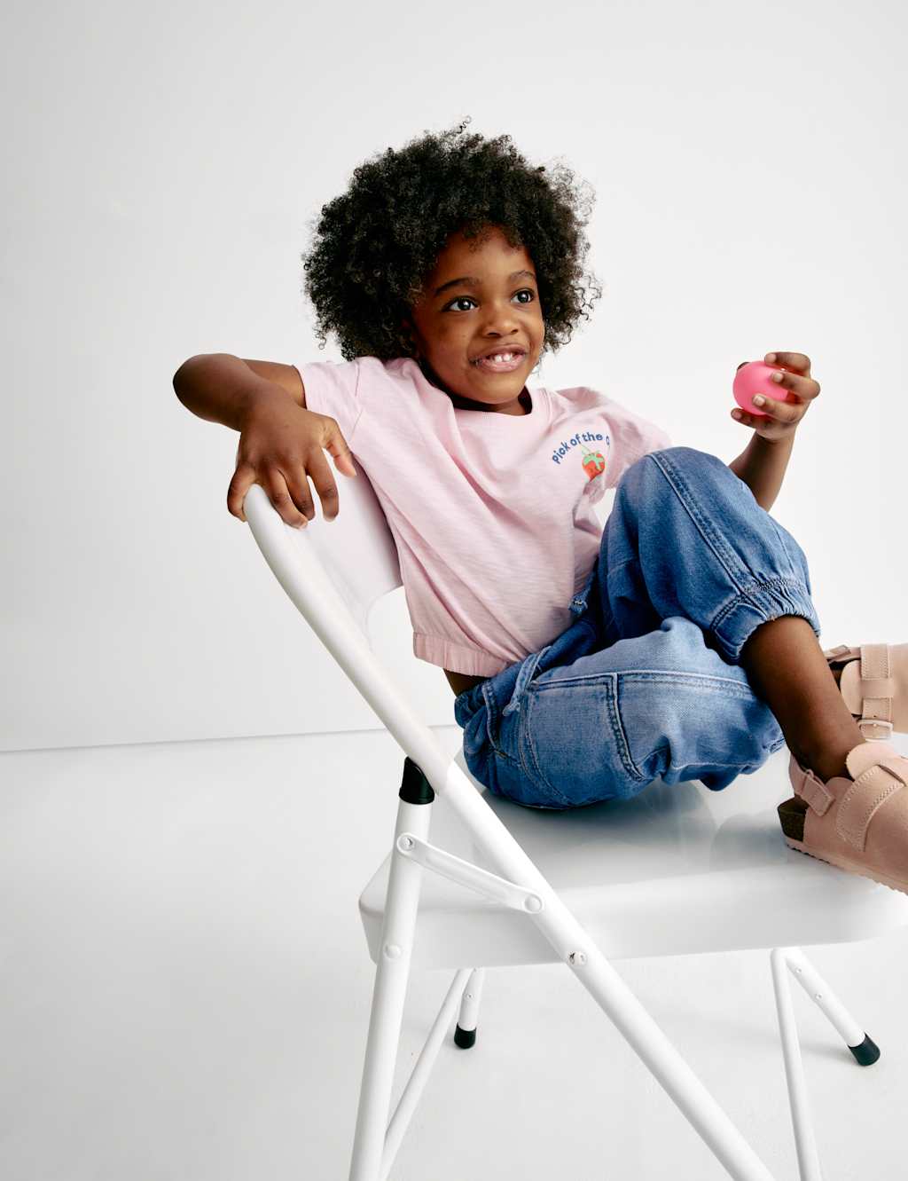 Denim Cuffed Cargo Jeans (2-8 Yrs) 7 of 7