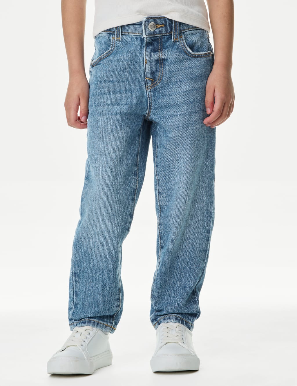 Mom Denim Jeans (2-8 Yrs) 4 of 5