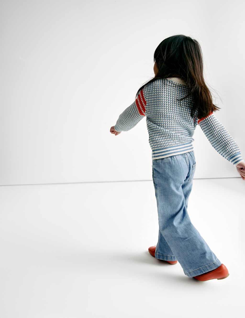 Pure Cotton Denim Side Stripe Jeans (2-16 Yrs) 3 of 5