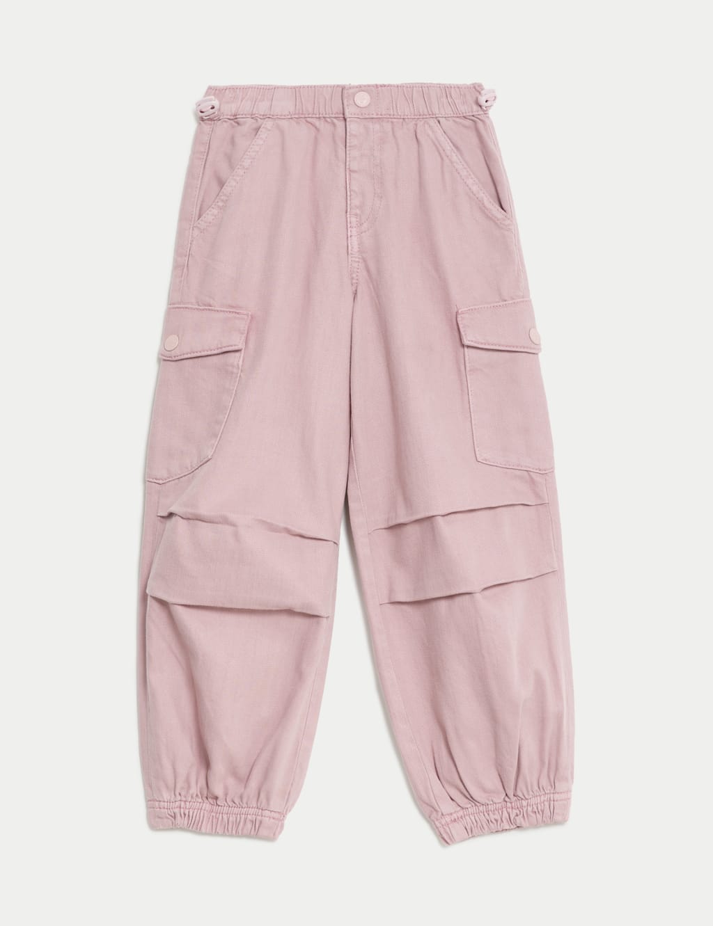 Cotton Rich Cuffed Cargo Trousers 2 8 Yrs M S Collection M S