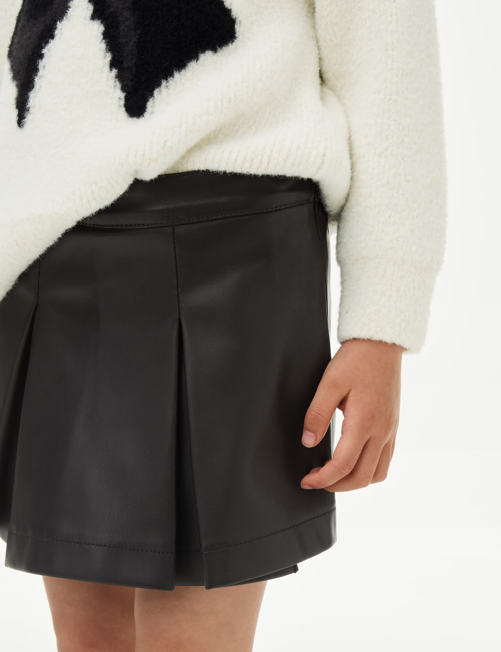 Faux Leather Skort (2-8 Yrs) 3 of 6