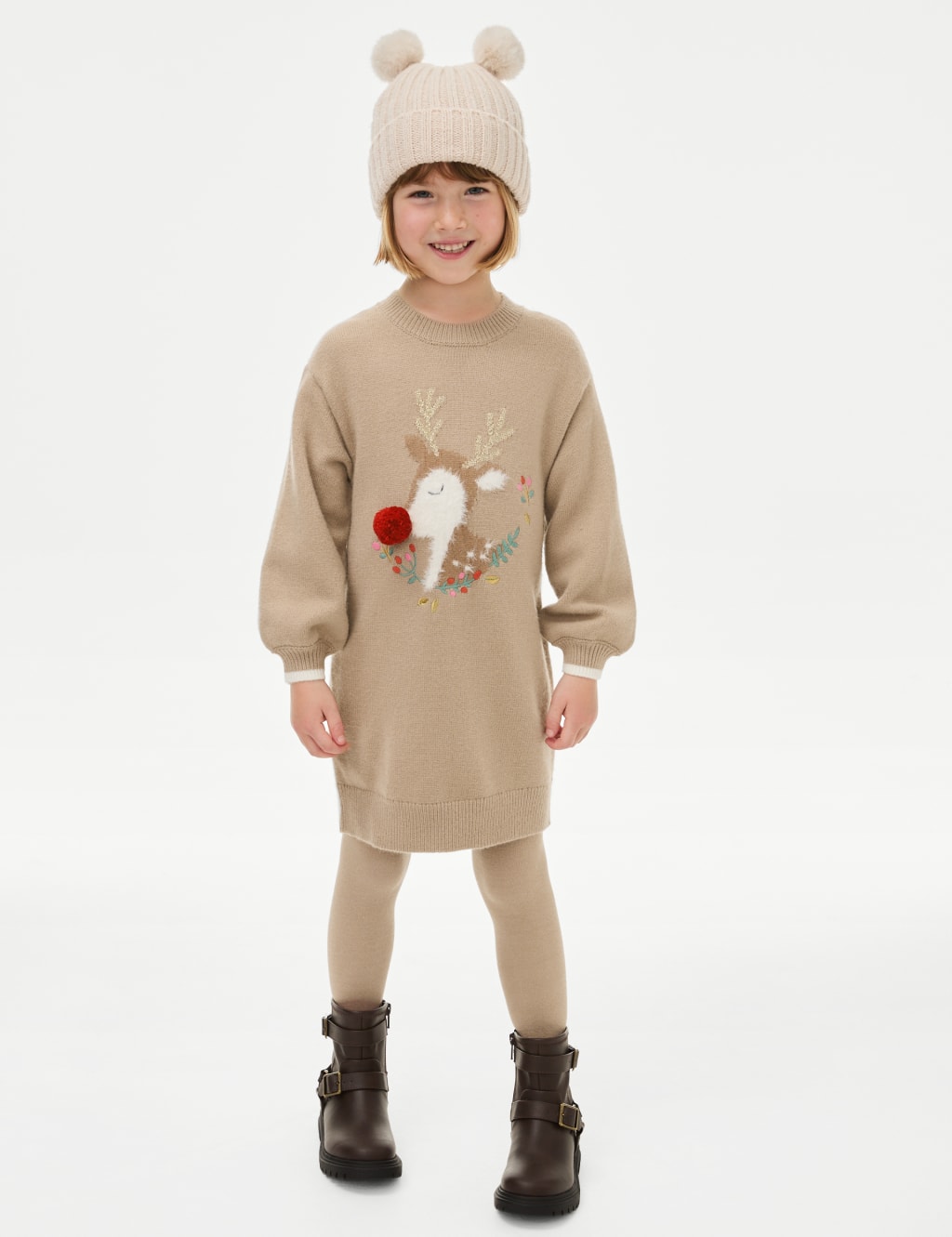 Reindeer dress top