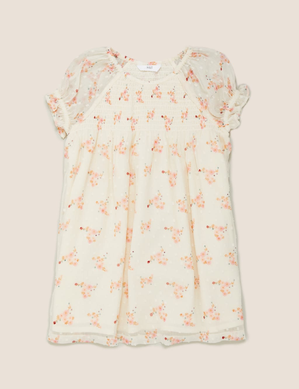 Chiffon Floral  Dress (2-7 Yrs) 2 of 4