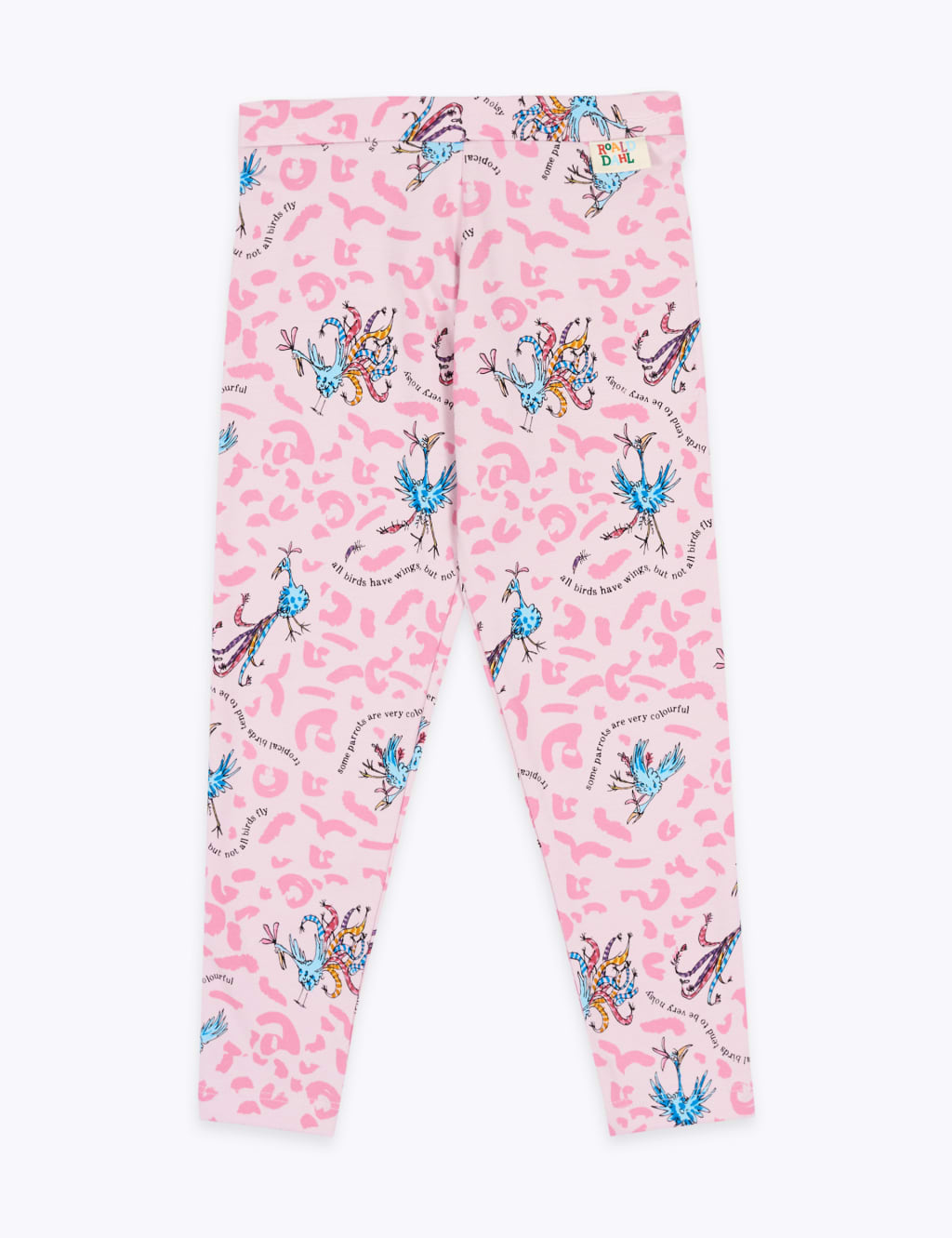 Roald Dahl™ & NHM™ Roly-Poly Bird Leggings (2-7 Yrs) 1 of 1
