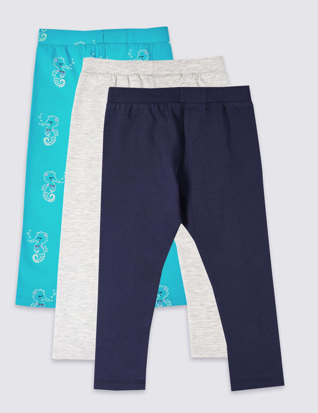 3 Pack Adaptive Leggings (3 Mths - 7 Yrs) 2 of 3