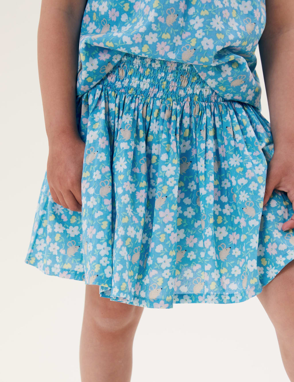 Pure Cotton Floral Skort (2-7 Yrs) 3 of 5