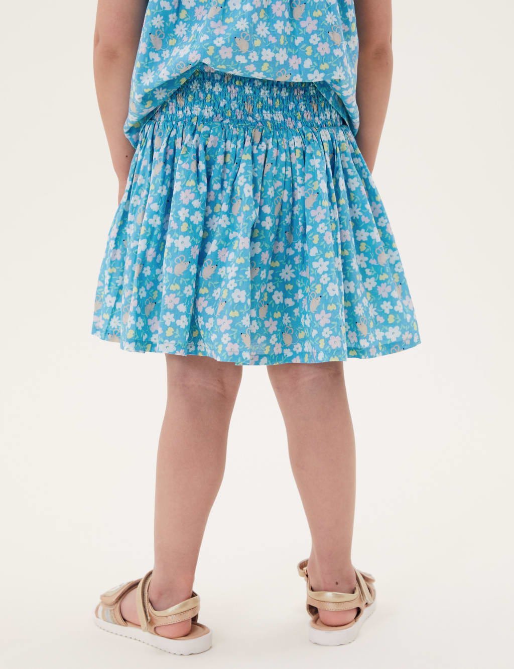 Pure Cotton Floral Skort (2-7 Yrs) 4 of 5