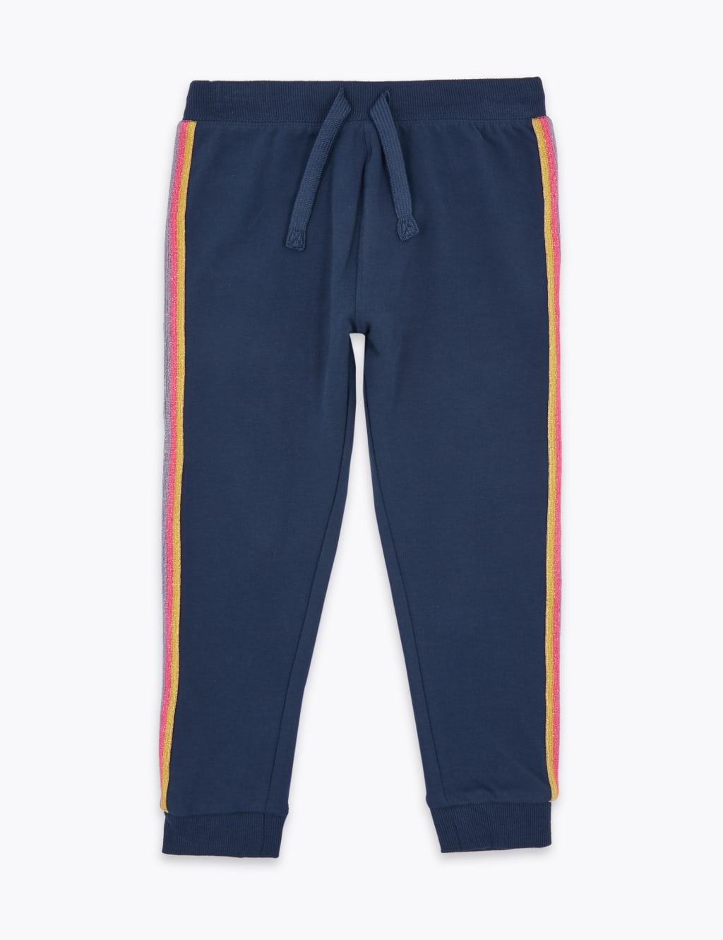 Rainbow side stripe joggers deals