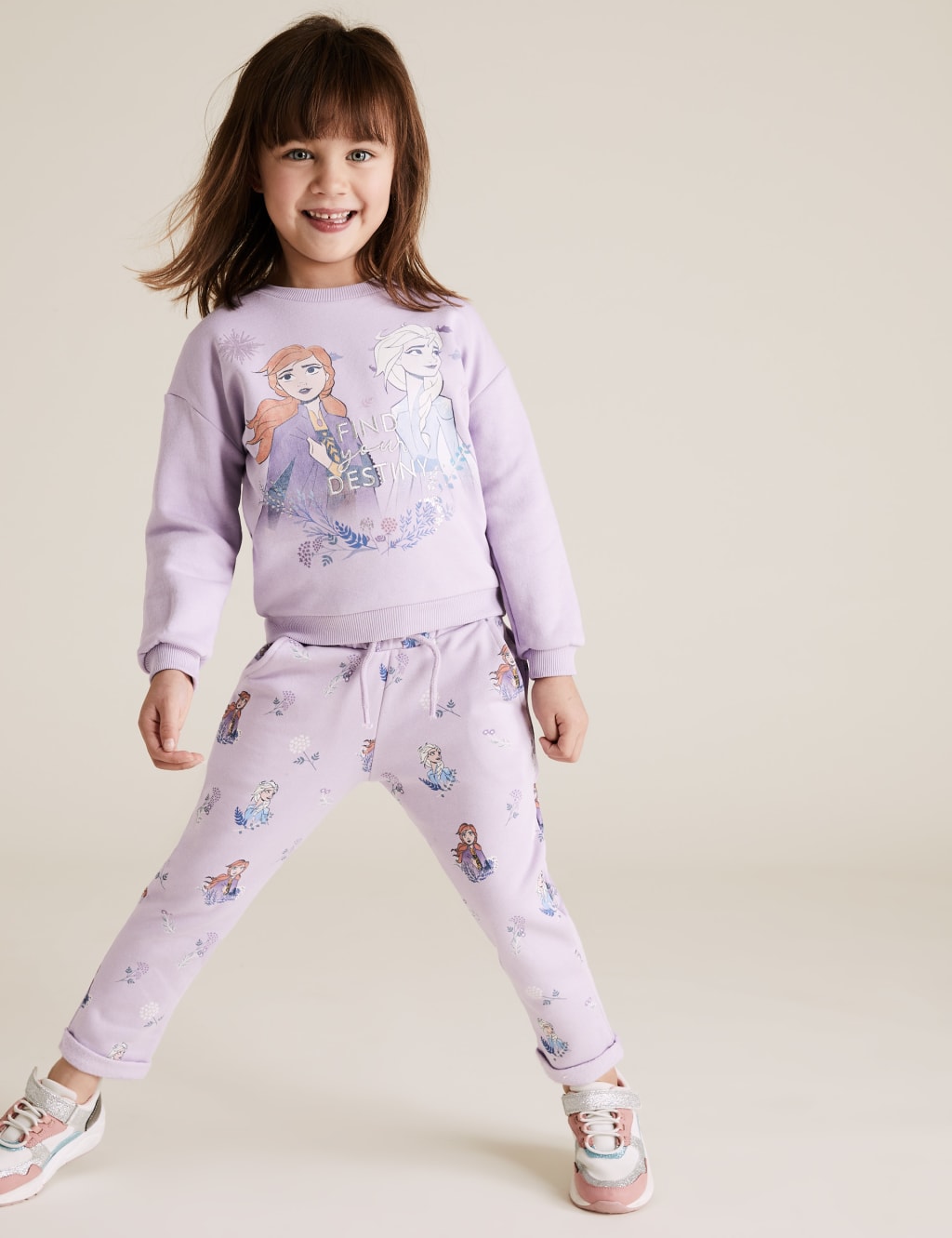 Cotton Disney Frozen Joggers 2 10 Yrs M S