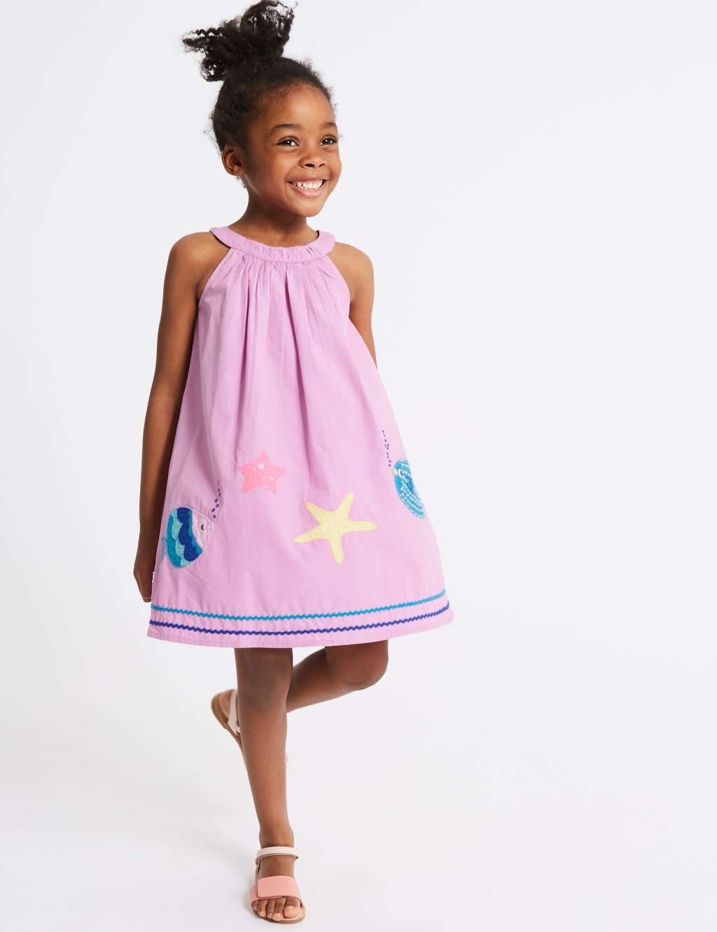 Pure Cotton Dress (3 Months - 7 Years) 1 of 3
