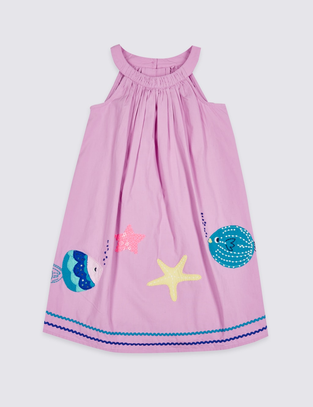 Pure Cotton Dress (3 Months - 7 Years) 2 of 3