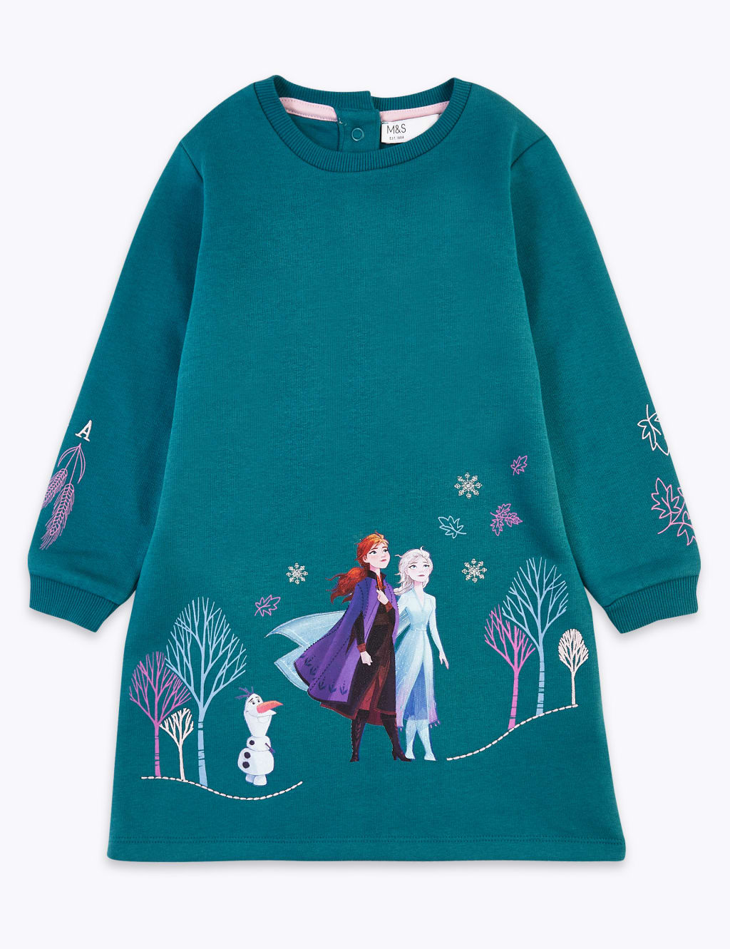 Frozen sweatshirt dress shop