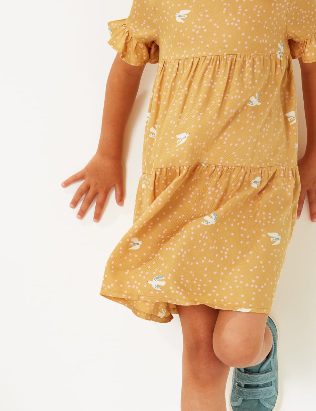 Bird Print Dress (3 Months - 7 Years) 3 of 4