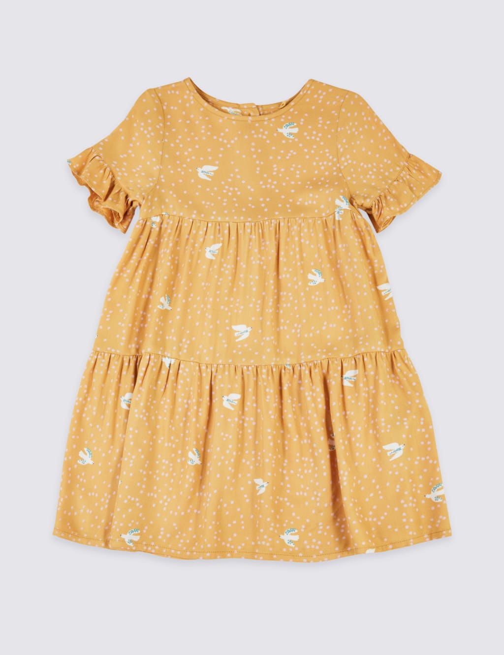 Bird Print Dress (3 Months - 7 Years) 2 of 4