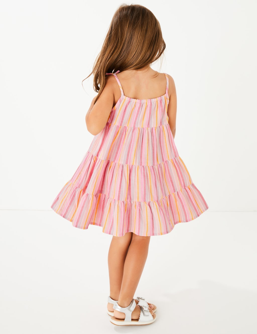 Cotton Rich Tiered Cami Dress (2-7 Yrs) 4 of 4