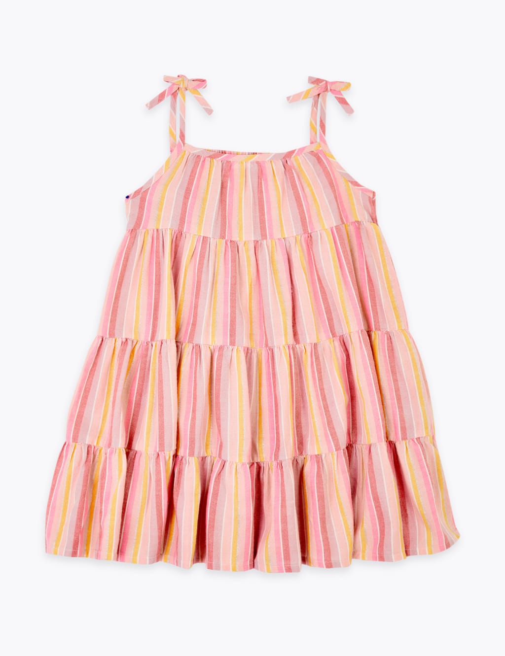 Cotton Rich Tiered Cami Dress (2-7 Yrs) 2 of 4