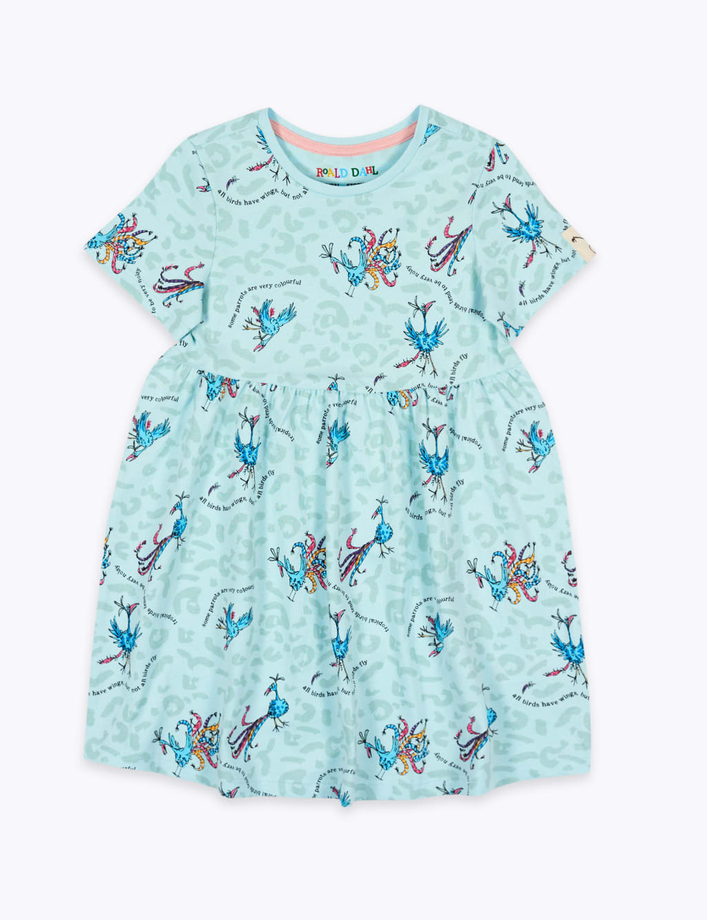 Roald Dahl™ & NHM™ Roly-Poly Bird Dress (2-7 Yrs) 2 of 4