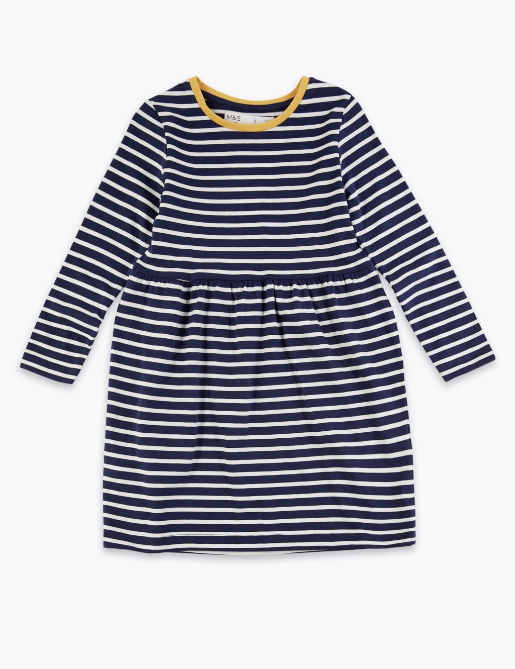 M and s striped dress clearance