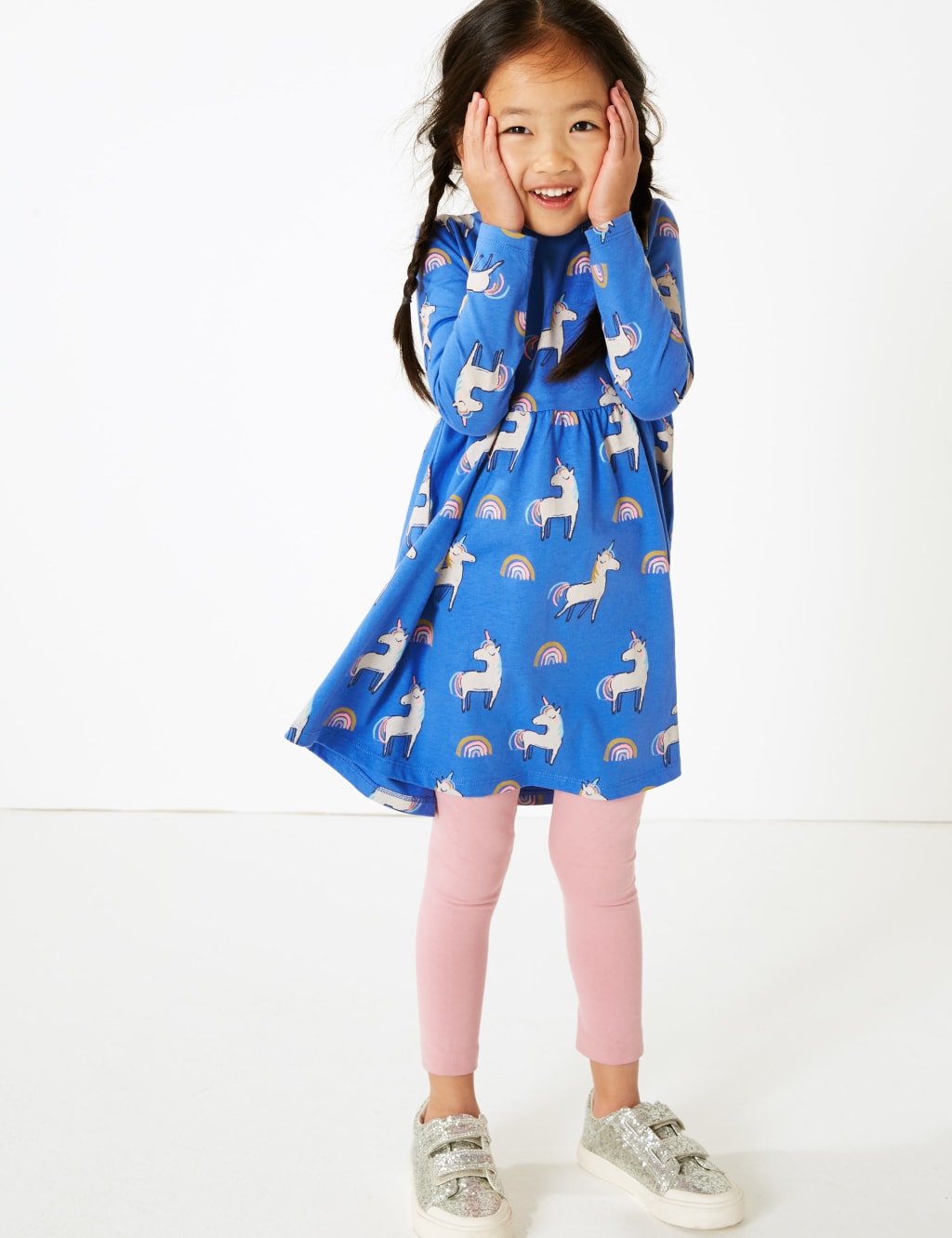 M and s unicorn dress discount