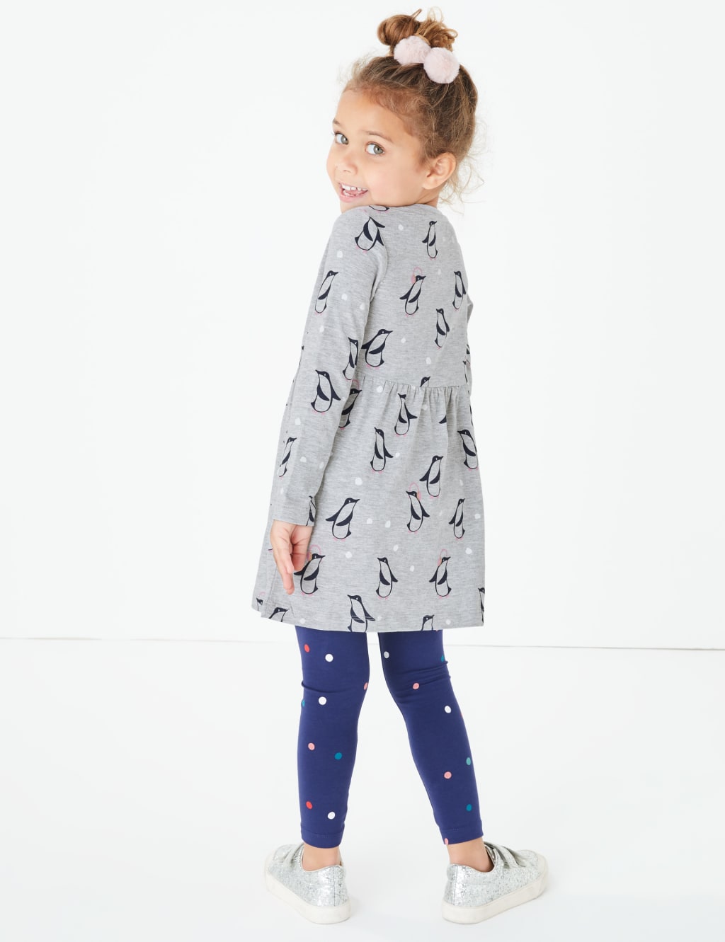 Cotton Penguin Dress (3 Months - 7 Years) 4 of 4