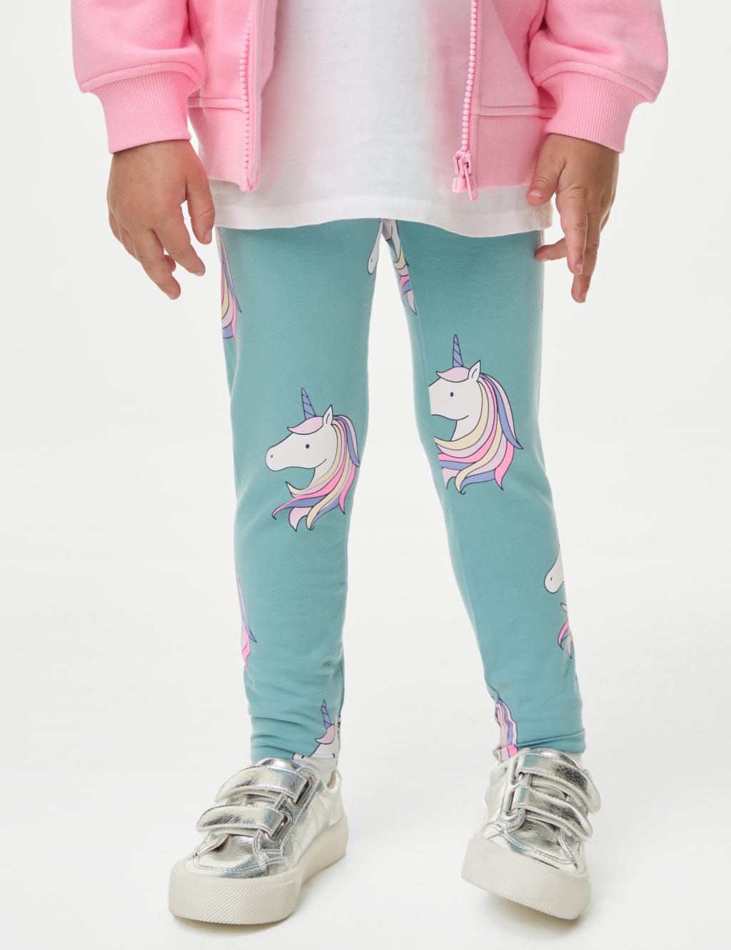 Pink unicorn leggings outlet