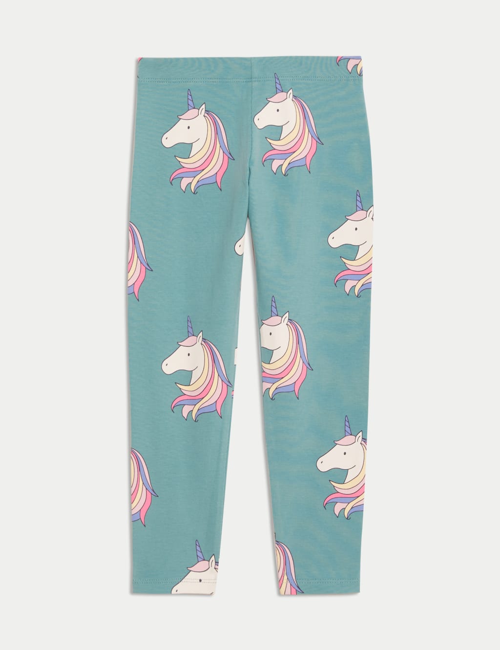 Cotton Rich Unicorn Leggings 2 8 Yrs M S Collection M S