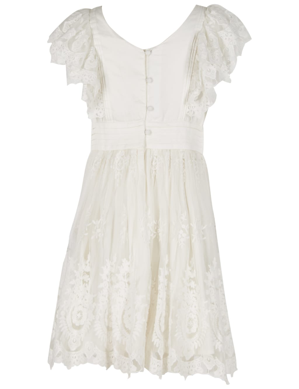 Pure Cotton Lace Dress (3-16 Years) 6 of 6