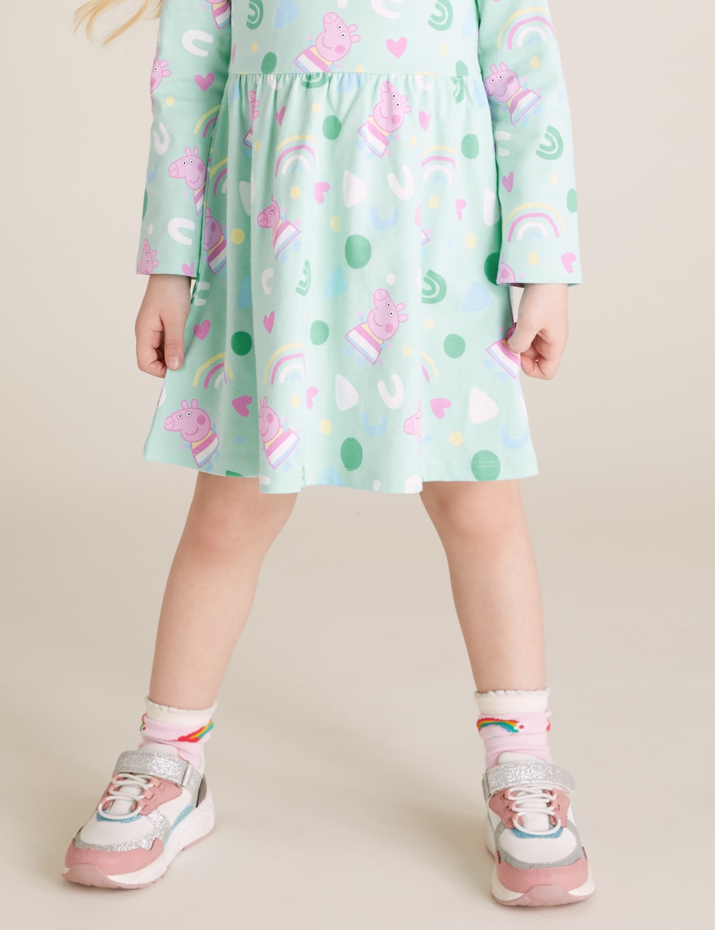 Pure Cotton Peppa Pig™ Dress (2-7 Yrs) 4 of 5